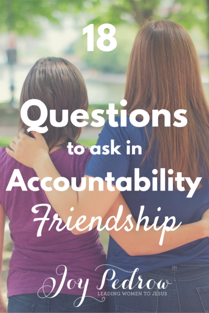 Accountability Friendship