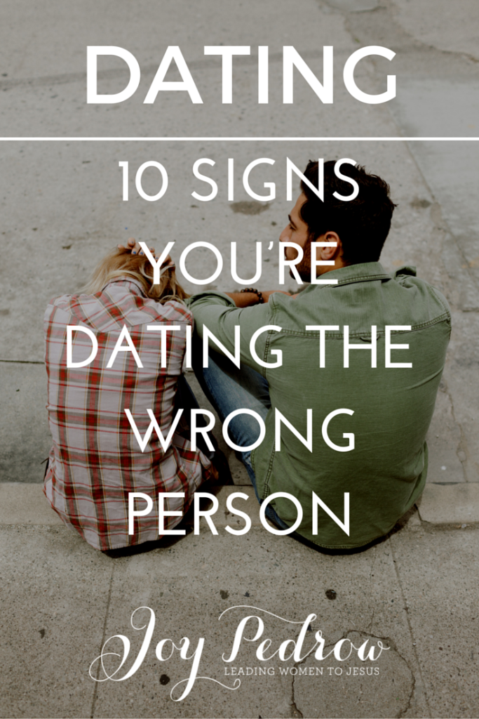 Are you dating the wrong person?