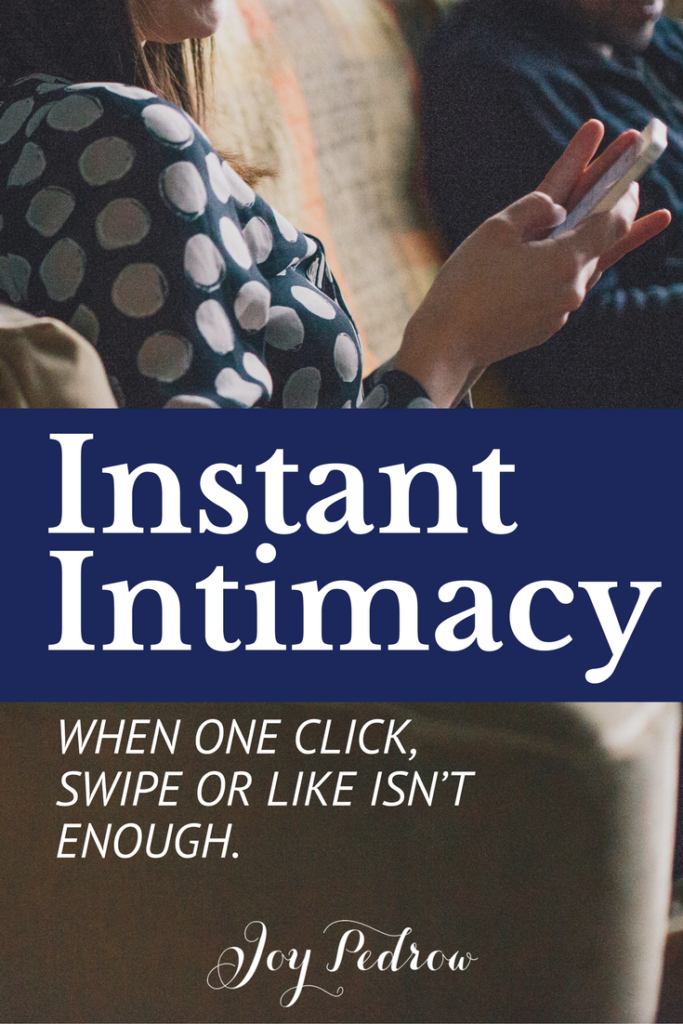 Instant Intimacy _ JoyPedrow.com
