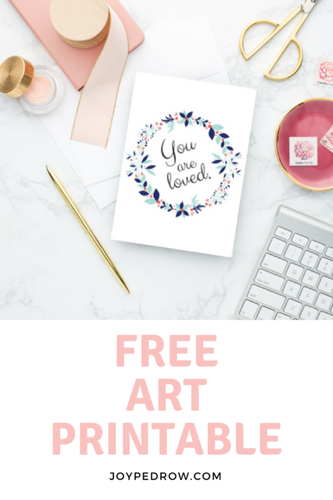 Free Art Printable - JoyPedrow.com
